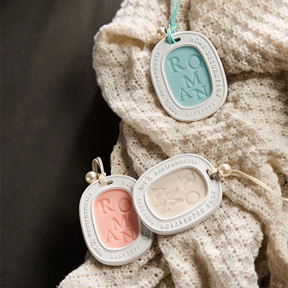 Wardrobe fragrance wax melts, car perfume hanging ornament, plaster fragrance disks