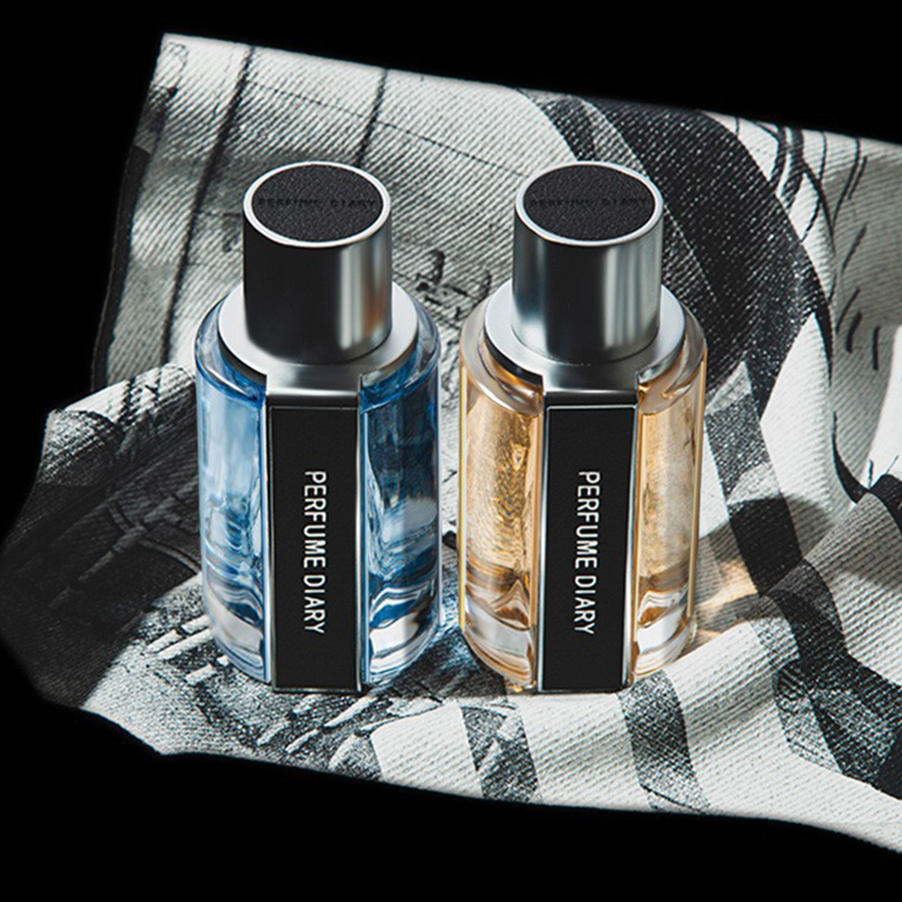 Intriguing Blue Orange for men Fragrance Fresh Ocean notes Wood notes lasting fragrance