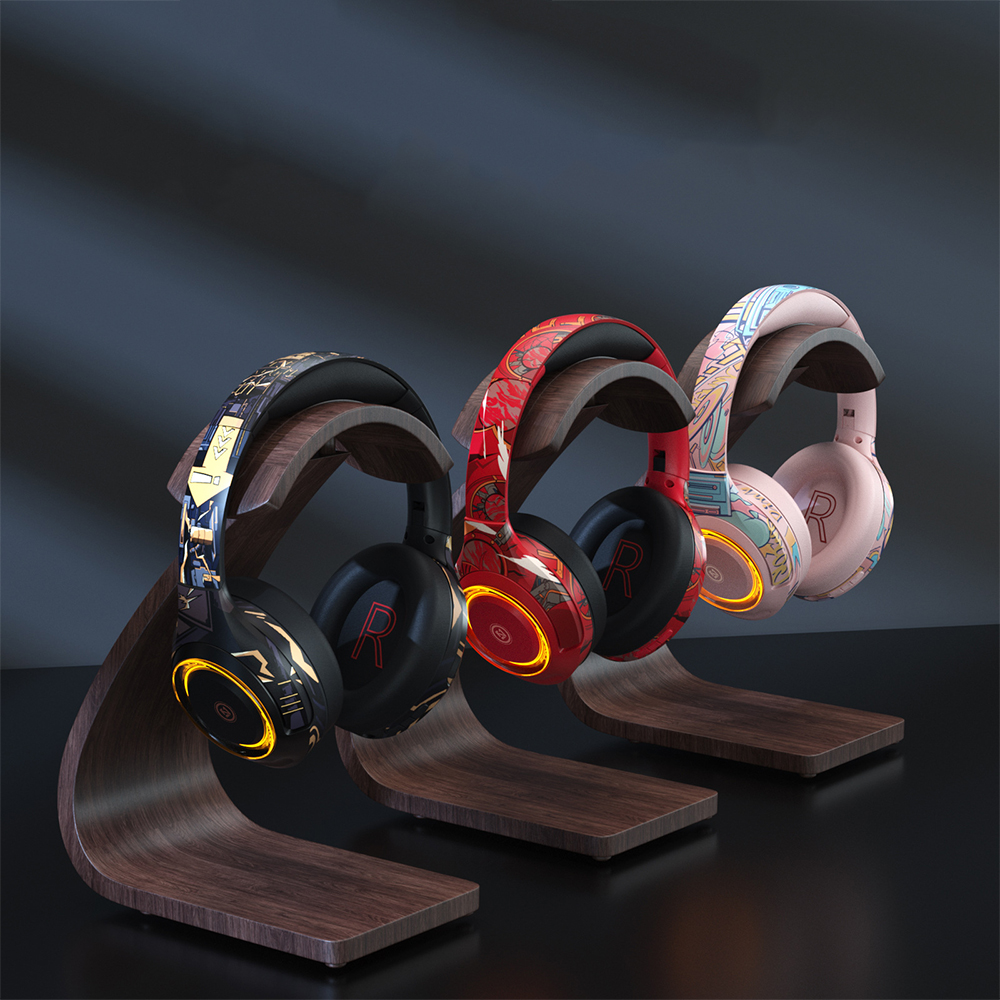 Plug-in headphone Bluetooth headset Sports running games selling noise-cancelling headphones