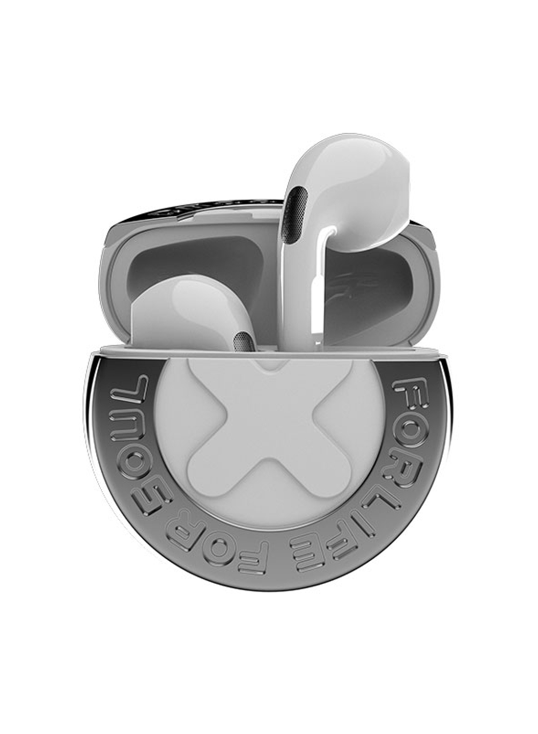 DMOOSTER Big Monster Bluetooth Headset D58 Semi-in-ear Mini Exclusive APP Noise Reduction Apple Android Universal