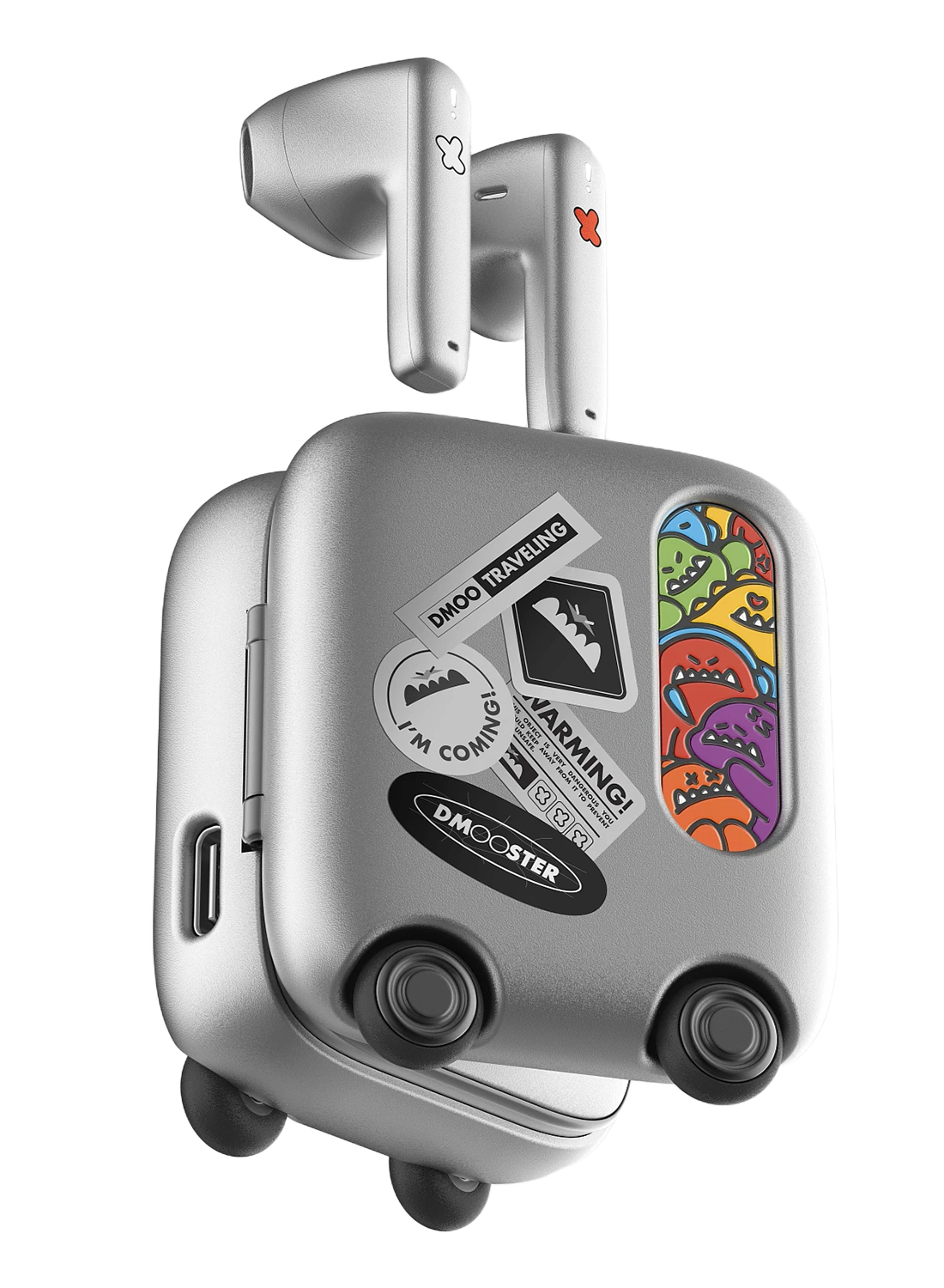 DMOOSTER series Bluetooth headset D03 creative suitcase shape suitable for Apple and Android